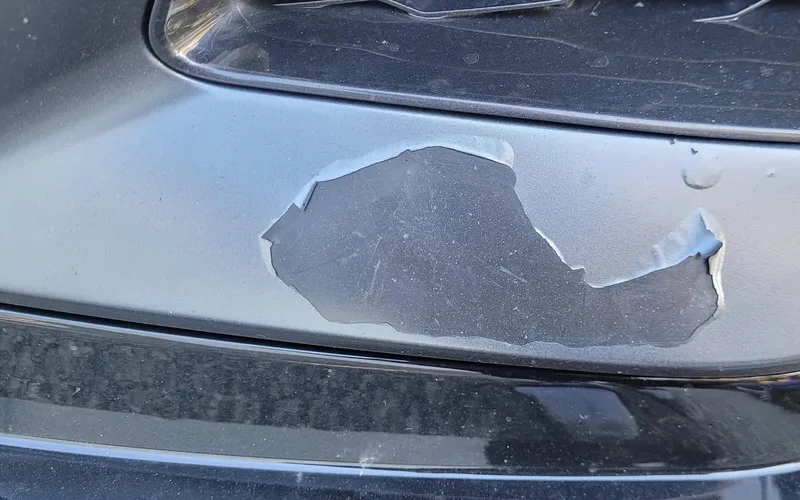 Professional automotive paint repair